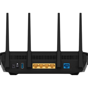 Wi-Fi 6 Dual Band ASUS Router "RT-AX5400", 5400Mbps, OFDMA, Gbit Ports, USB3.2 