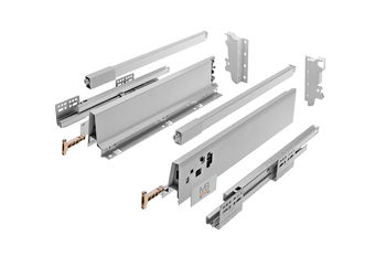 Modern Box Square gri L-500 H-146 deschidere totală cu amortizor 