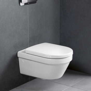 Vas WC suspendat Villeroy&Boch Architectura DirectFlush, cu capac Soft Close 