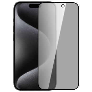Nillkin Apple iPhone 15 Pro Max Guardian Full Privacy, Tempered Glass, Black 