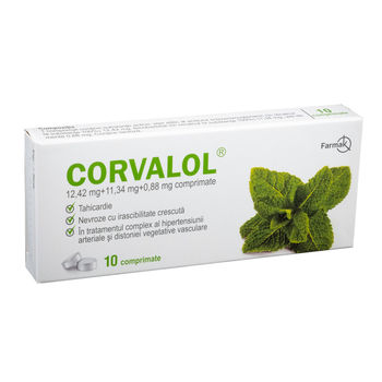 cumpără Corvalol 12,42mg+11,34mg+0,88mg comp. N10 în Chișinău 