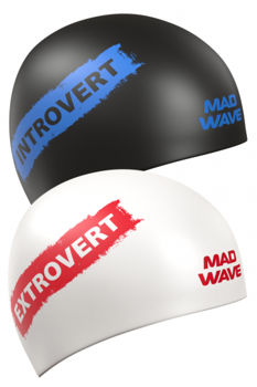 Шапочка для плавания силиконовая Mad Wave Reversible Introvert M0553 (10705) 