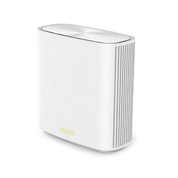 Router wireless WiFi ASUS ZenWiFi XD6 WiFi System, White, WiFi 6 802.11ax Mesh System, Wireless-AX5400 574 Mbps+4804, Dual Band 2.4GHz/5GHz for up to super-fast 5.4Gbps, WAN:1xRJ45 LAN: 3xRJ45 10/100/1000 (router wireless WiFi/беспроводной WiFi роутер)