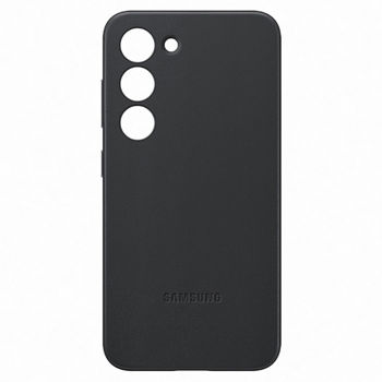 Original Sam. Leather cover Galaxy S23+, Black 