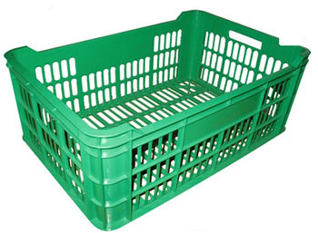 купить Пластиковый ящик, размеры 600x400x250 мм, зелёный в Кишинёве 