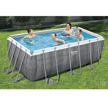 Piscina Power Steel 412x201x122cm, 8124L, carcas metal 