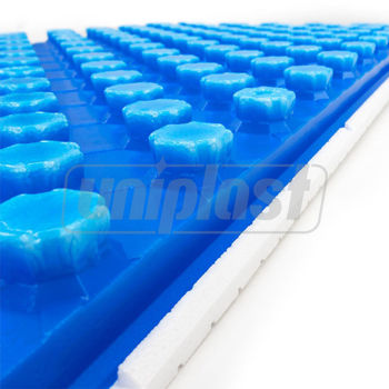 cumpără Placa polistiren cu nuturi 1,2 m x 0,6 m x 30 mm KR/50L-B 1G (albastru)  KOTAR în Chișinău 