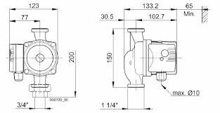 pompa pentru recirculare ACM  Biral  WX 13 150 мм, 230v 