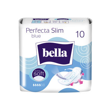 Absorbante zile critice Bella Perfecta Slim Blue, 10 buc. 