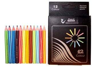 Набор карандашей цветных 12шт non toxic 11cm 