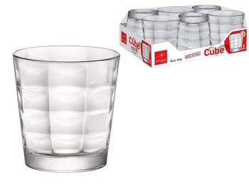Набор стаканов для воды Cube 6шт, 240ml 