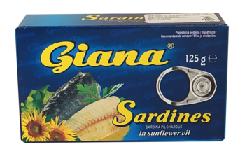 Sardine in ulei Giana 
