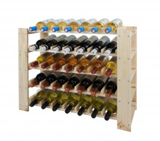 cumpără Raft pentru vin FSC lemn pentru 35 de sticle AXENTIA 133399 în Chișinău 