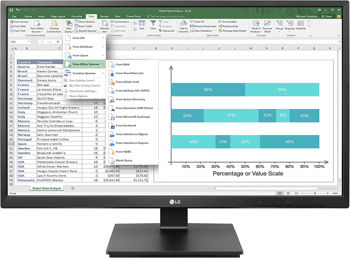 купить LG 24BN550Y-B 23.8"  Full HD, IPS, 75 Hz, DVI, HDMI, DisplayPort 1.2, Speaker 1,2 W в Кишинёве 