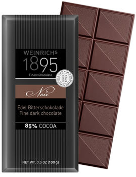 Горький шоколад Weinrichs 1895 Fine Dark Chocolate Noir 85% 