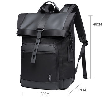 cumpără Rucsac BANGE G66 pentru laptop de până la 15.6 ", impermiabil, negru în Chișinău 