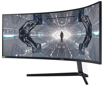 48.7" SAMSUNG Odyssey G9 C49G95TSS,White,Curved-VA 5120x1440,240Hz,FreeSync+GSync,1ms,420cd,DP+HDMI 