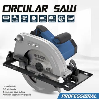 cumpără Ferăstrău circular manual Galaxia 76505 15A 2000W în Chișinău 