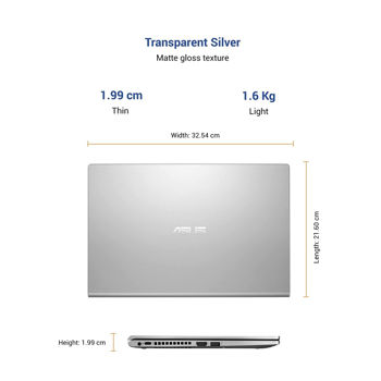 купить NB ASUS 14.0" X415EA Silver (Core i3-1115G4 8Gb 256Gb) в Кишинёве 