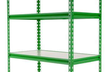 cumpără Raft metalic galvanizat 5 polițe 1195x380x1830 mm verde în Chișinău 