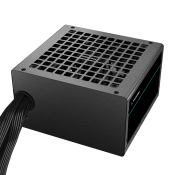 Power Supply ATX 550W Deepcool PF550, 80+, Active PFC,  Black Flat Cables, 120 mm silent fan 