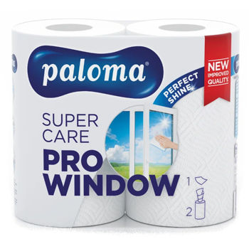 Paloma SuperCare Pro Window, бумажные полотенца (2шт) 