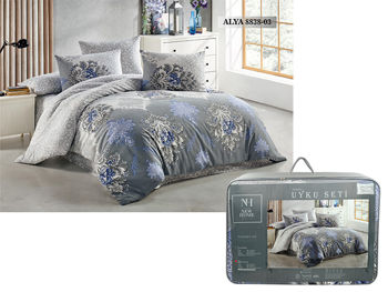 Постельное белье 2сп с одеялом и подушками Comforter Alya-03 