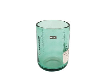 Pahar  pentru periute de dinti MSV DENVER, verde, din sticlă 