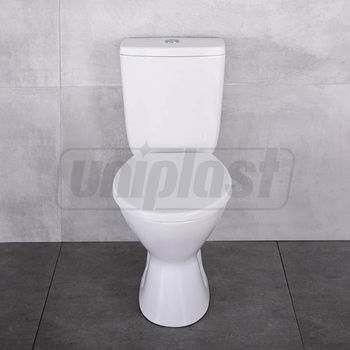 cumpără Compact 3-6 L IVA cu alimentare inferioara / cot WC excentric cu capac (101565)  CERSANIT în Chișinău 