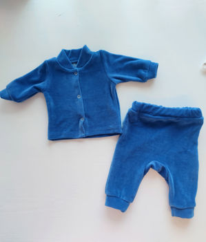 Set Camasa + Pantaloni  Pampy Dark Blue 