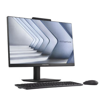 Monobloc PC Computer 23.8 ASUS AIO E5402 Black, Intel Core i5-1340P 3.4-4.6GHz/16GB DDR4/SSD 512GB/Intel Iris Xe Graphics/Webcam 720p HD/HAS Stand + Pivot/Speakers&Mic/WiFi 6E 802.11ax+BT/Gigabit LAN/23.8 FHD IPS (1920x1080)/Wireless Keyboard&Mouse/No OS E5402WVAK-BA0430 XMAS