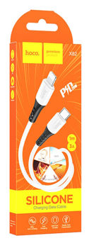 Hoco X82 iP PD silicone charging data cable 
