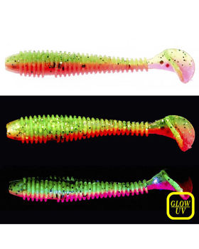 Силикон KALIPSO FRIZZLE FAT SHAD 2.8" (7шт) 535A 