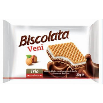 Napolitane Biscolata Veni Trio 20g 