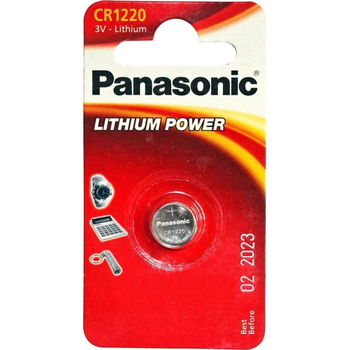 CR1220, Blister*1, Panasonic, CR-1220EL/1B 
