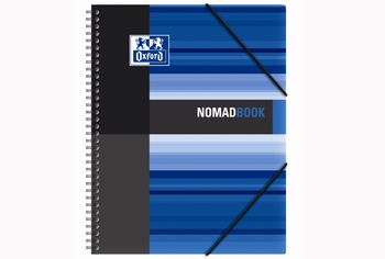 Блокнот с резин "nomad" Student, 24X31сm,80лист,кл(доп 