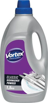 Detergent pentru maşina de spălat vase Vortex, 1.5 kg. 