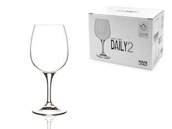 Set pocale pentru vin Daily 6buc, 340ml 