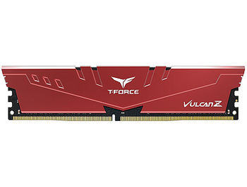 Оперативная память 16GB DDR4 Team Group T-Force Vulcan Z Red TLZRD416G3600HC18J01 DDR4 PC4-28800 3600MHz CL18, Retail (memorie/память)