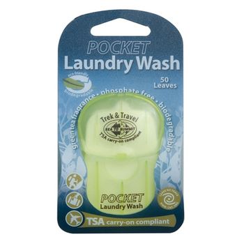 купить Средство моющее Sea To Summit Trek & Travel Pocket Laundry Wash 50 leaves, , ATTPLW в Кишинёве 