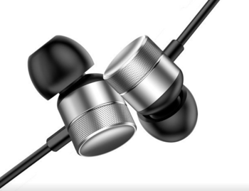 Baseus Earphones 3.5mm Encok H04, Silver 