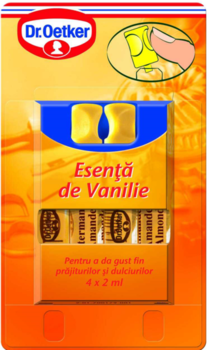 Esență de vanilie Dr. Oetker, 4x2ml 