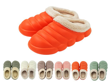 Papuci de casa unisex "Crocs" cu margine, (m.36-45), 6 culori 
