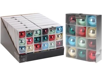 Set globuri pentru brad 12X50mm "Fairtale" in cutie 