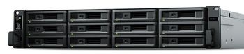 SYNOLOGY "RS3621xs+", 12-bay, 8-core Intel Xeon 2.1-2.7Ghz, 8Gb*1+3Slots, 2x10GbE, 4x1GbE, 2xPCIe 