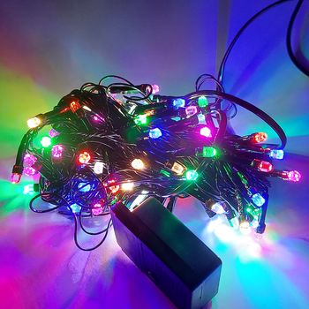 Ghirlanda rubin multicolor 100LED 9.5m 