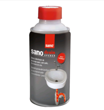 купить Sano средство для прочистки канализационных труб Drain 200 г в Кишинёве 
