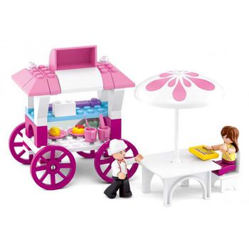 купить КОНСТРУКТОР GIRL*S DREAM FOOD CARRIAGE В0522 в Кишинёве 