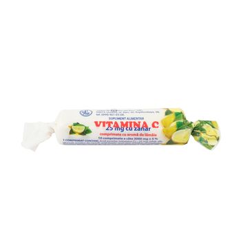 cumpără Acid ascorbic cu zahăr 25mg comprimate N10 OTC în Chișinău 