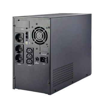 UPS Gembird EG-UPS-PS3000-02,3000VA/2400W,Line Interactive,Sinewave,LCD,AVR,USB,RJ45, 3xSchuko,3xIEC 